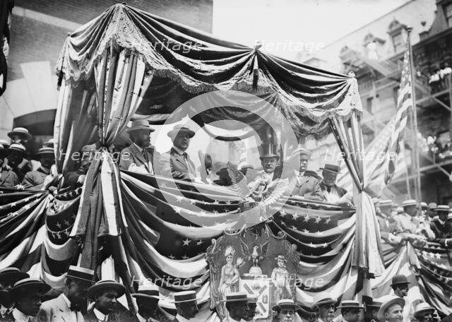 McAneny - Prendergast, Milo, breaking ground for Subway, between c1910 and c1915. Creator: Bain News Service.