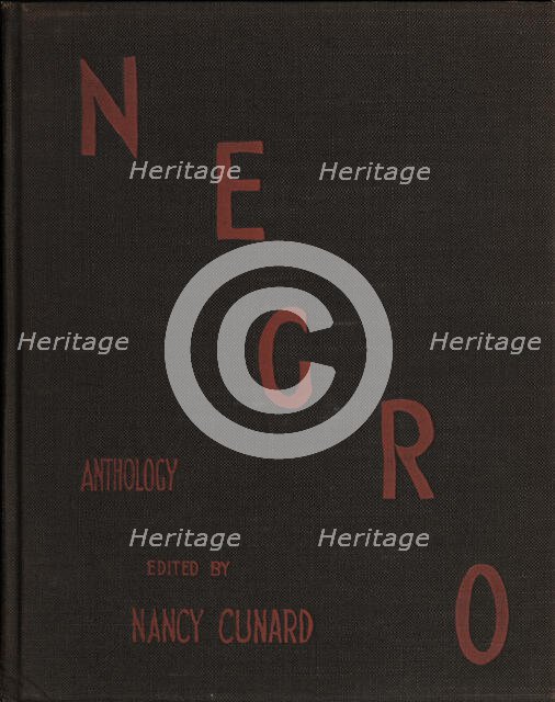 'Negro anthology': 1931-1933, 1934. Creator: Unknown.