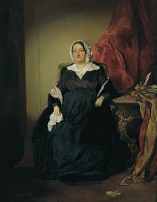Elisabeth Imrédy, noblewoman of Omorovicze, 1848. Creator: August von Pettenkofen.