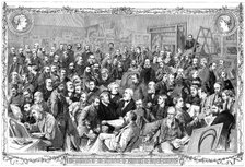 The members of the Institute of Painters in Water Colours, 1883. Artist: W Wilson