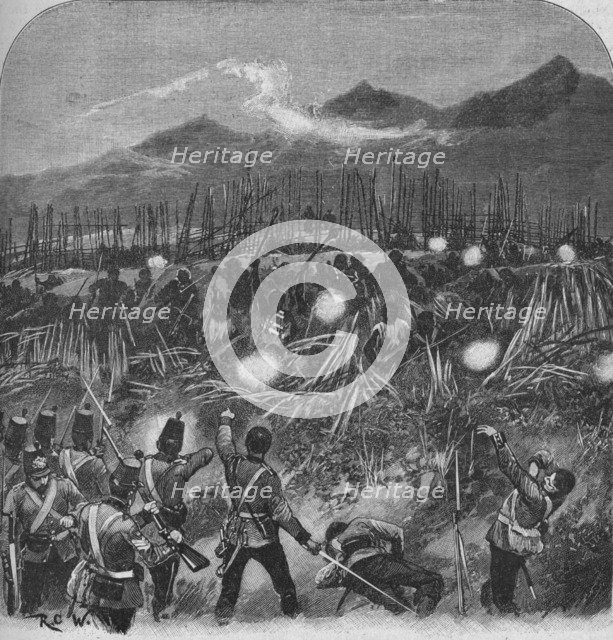 'The Attack', 1902. Artist: R. O. W.