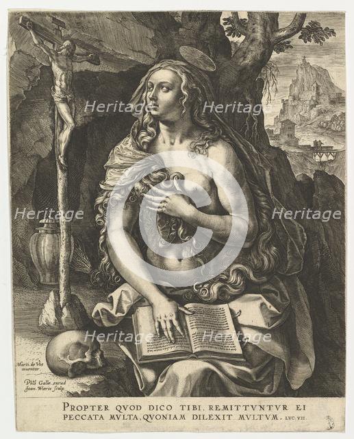 Mary Magdalen.n.d. Creator: Jan Wierix.