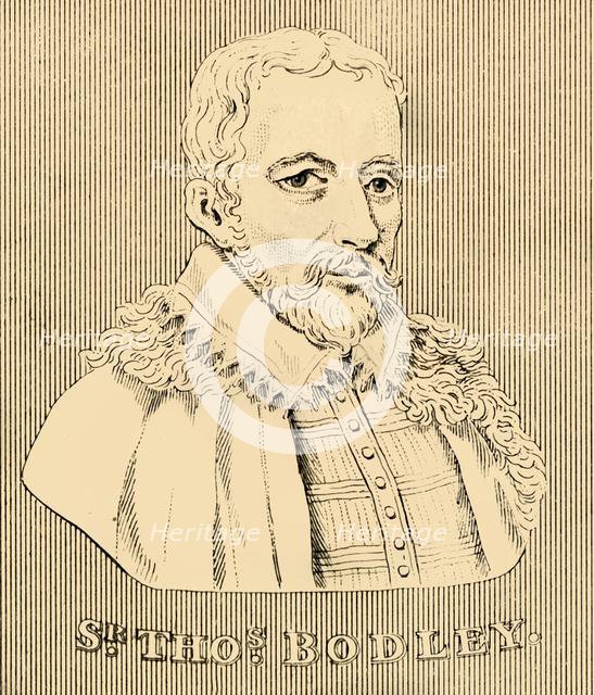 'Sir Thomas Bodley', (1545-1613), 1830. Creator: Unknown.