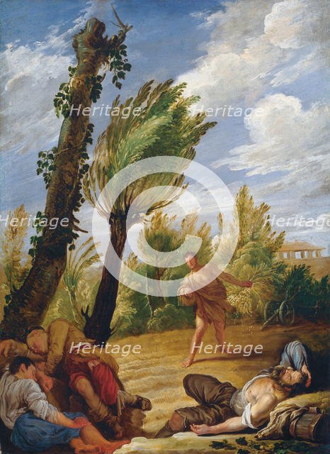 The Parable of the Wheat and the Tares, 1620s. Creator: Fetti, Domenico (1588/90-1623).