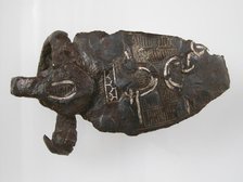 Belt Buckle Fragment, Frankish, 4th-7th century. Creator: Unknown.