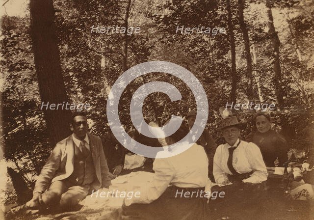 Picnic at Sedanka woods, north of Vladivostok, Russia, 1899. Creator: Eleanor Lord Pray.