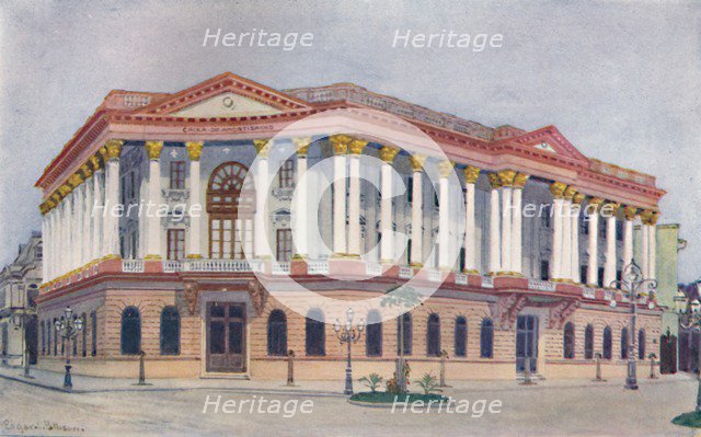 'Caixa de Amortizacao (Avenida Rio Branco)', 1914. Artist: Unknown.