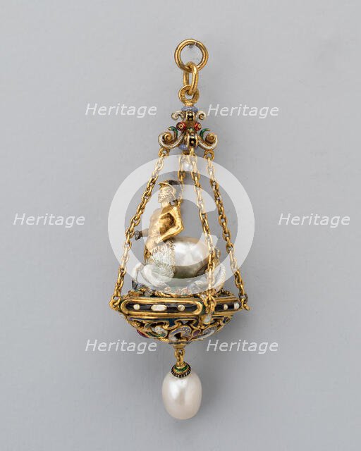 Pendant with an Armed Centaur, Europe, 19th century. Creator: Unknown.