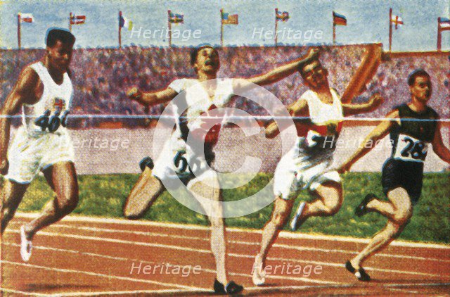 Canadian sprinter Percy Williams, 1928. Creator: Unknown.