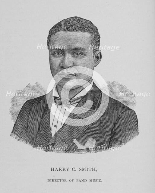 Harry C. Smith, Director of Band Music, 1888. Creator: Unknown.