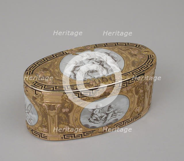 Snuffbox, ca. 1770-75. Creator: APC.