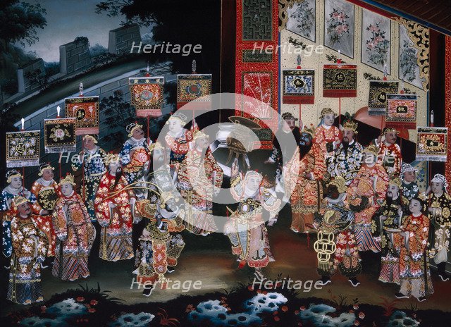 Unidentified Marital Scene, c1800-c1850. Artist: Anon