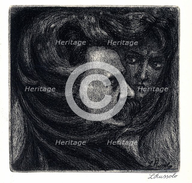 Self-Portrait (as Nietzsche), 1906.