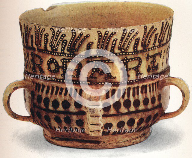 Staffordshire Slip Ware, 1909, (1914). Artist: Unknown