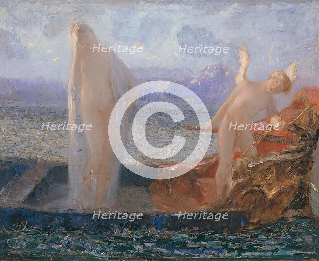 Allegory (The Launch). Creator: D'Andrea, Angiolo  .