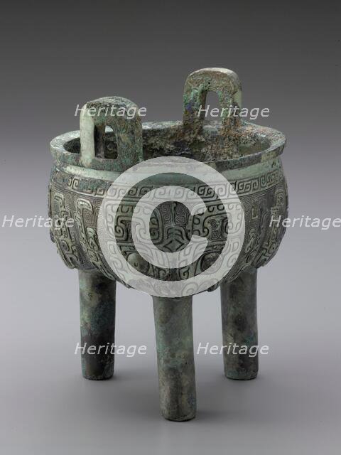 Ritual cooking vessel, about 1000 B.C.E.. Creator: Unknown.