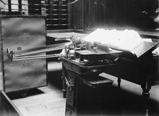 Post Office Department Cancelling Machine, 1913. Creator: Harris & Ewing.