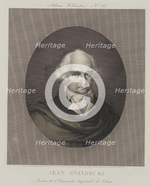 Portrait of Jan Sniadecki (1756-1830), 1830.