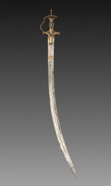 Silapa Sword, 1700s-1800s. Creator: Unknown.