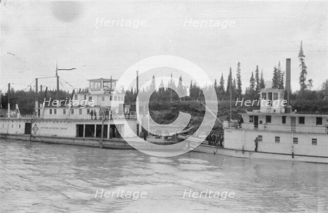 Steamboats, between c1900 and 1916. Creator: Unknown.