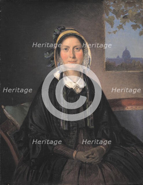 Frederikke Raffenberg, née Hagerup, 1846. Creator: Wilhelm Marstrand.