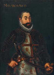 Portrait of Maximilian III, Archduke of Austria (1558-1618), known as "the German Master". Creator: Pourbus, Frans (II), (School)  .