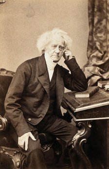Sir John Herschel. Creator: Maull & Polyblank.