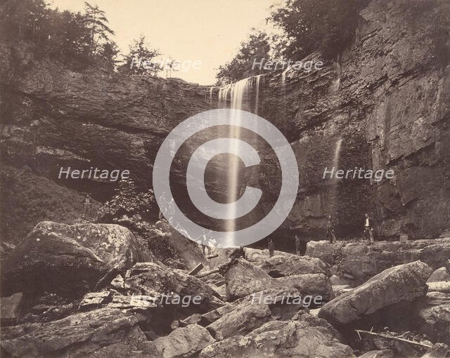 Lulah Falls, Lookout Mountain, Georgia, 1864-65. Creator: Isaac H. Bonsall.