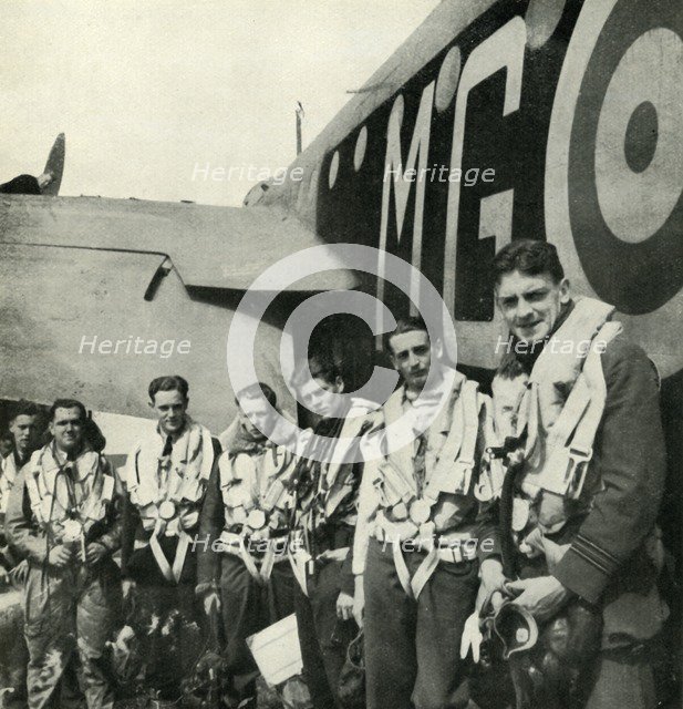 'Bomber Crews', c1943. Creator: Cecil Beaton.