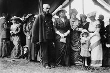 Gen. T.H. Barry, Mrs. Lindley Garrison, Mrs. Barry, Mrs. C.F. Roe, between c1910 and c1915. Creator: Bain News Service.