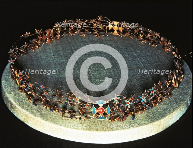 Crown of princess Knumet, from Dahsur.