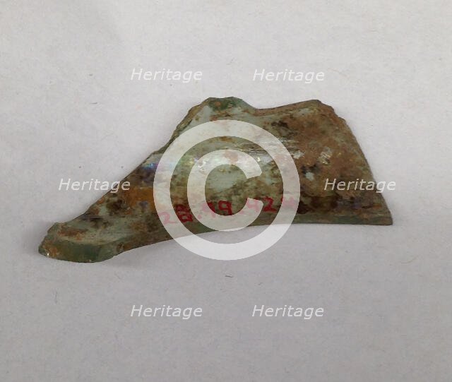 Fragment, European or Middle Eastern, ca. 1150-ca. 1250. Creator: Unknown.