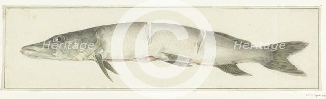 Pike, with two notches on the back, 1775-1833. Creator: Jean Bernard.