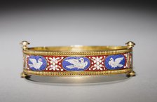 Bracelet, c. 1860-1870. Creator: Fortunato Pio Castellani Firm (Italian), attributed to.