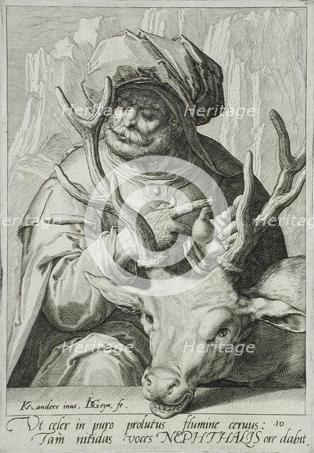 Napthali, c1590. Creator: Jacques de Gheyn II.
