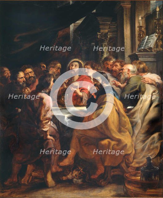 The Last Supper, 1631-1632. Creator: Rubens, Pieter Paul (1577-1640).