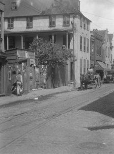 Street scene, [75 King Street], Charleston, South Carolina, between 1920 and 1926. Creator: Arnold Genthe.