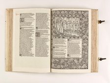 The Kelmscott Chaucer - The Works of Geoffrey Chaucer Now Newly Imprinted, 1896. Creator: Sir Edward Coley Burne-Jones.