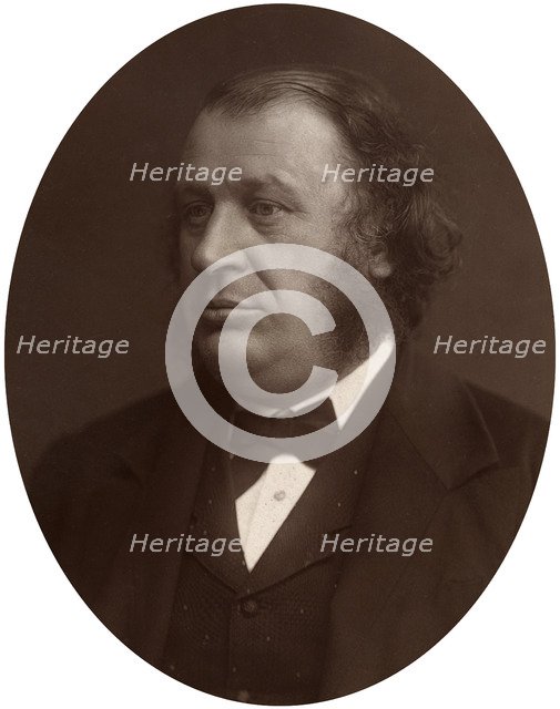 Sir James Fitzjames Stephen, Judge of the High Court of Justice, 1882.Artist: Lock & Whitfield