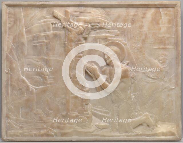 Saint Jerome in the Desert, c. 1461. Creator: Desiderio da Settignano.