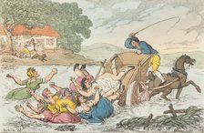 The Carter and the Gipsies, May 10, 1815., May 10, 1815. Creator: Thomas Rowlandson.
