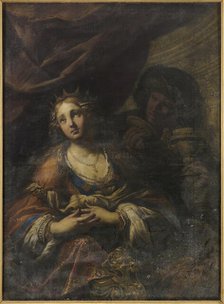 Artemisia and Mausolus, . Creator: Scaglia; Girolamo (ca 1620-1686).