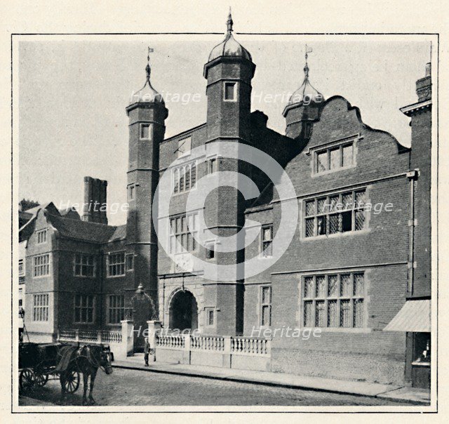 'Archbishop Abbot's Hospital, Guildford', 1903. Artist: Chester Vaughan.