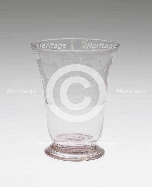 Beaker, Germany, c. 1720. Creator: Unknown.