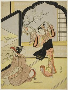 The Harugoma Dance, c. 1767/68. Creator: Suzuki Harunobu.