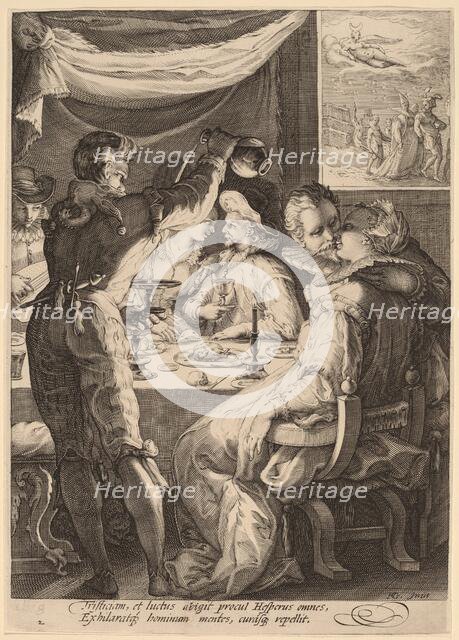 Evening, c.1595-1598. Creator: Jan Saenredam.