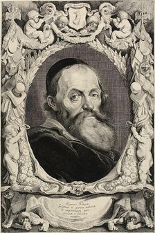 Portrait of Hendrik Goltzius, c. 1649. Creator: Jonas Suyderhoef.