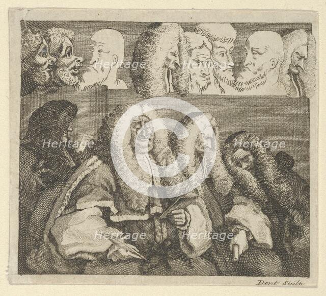 The Bench, 1790-1810. Creator: Dent.