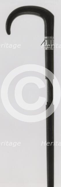 Breech-Loading Center-Fire Gun in form of a Walking Stick, Europe, 1800/1900. Creator: Unknown.