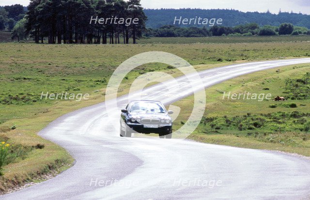 2001 Jaguar X type 2.5. Artist: Unknown.